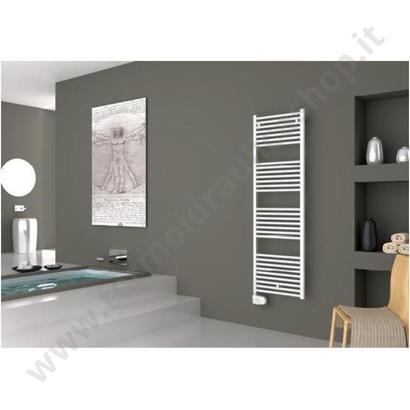 3581646100054 - Radiatore Cordivari Modello Lisa 22 Elettrico 1160×500 600w Ral 9010 Con Termostato Digitale Eco