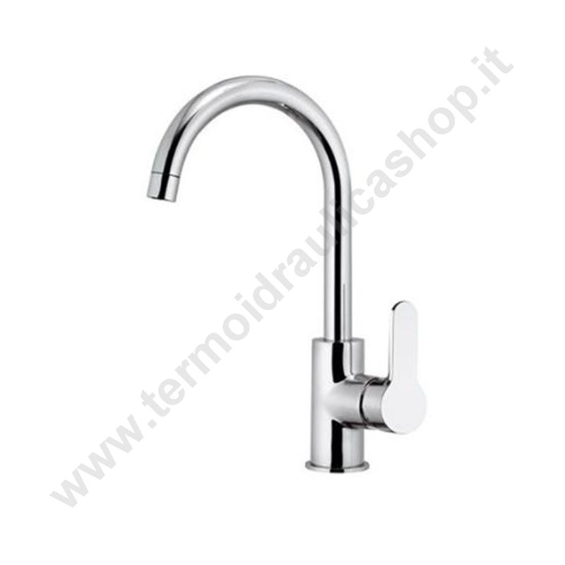 W72 - Miscelatore Lavello Canna Alta Modello Winner