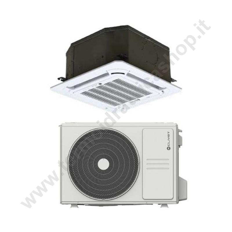 MONOBOX24 - Clivet Climatizzatore Monosplit A Cassetta 4 Vie 24000 Btu