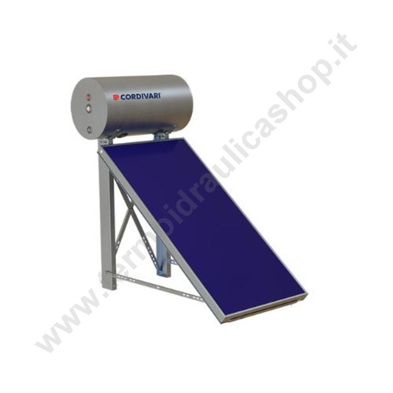 3410316603198 - Cordivari Pannello Solare Panarea V21 W 200 Litri - 2,5 Mq - Tetto Piano