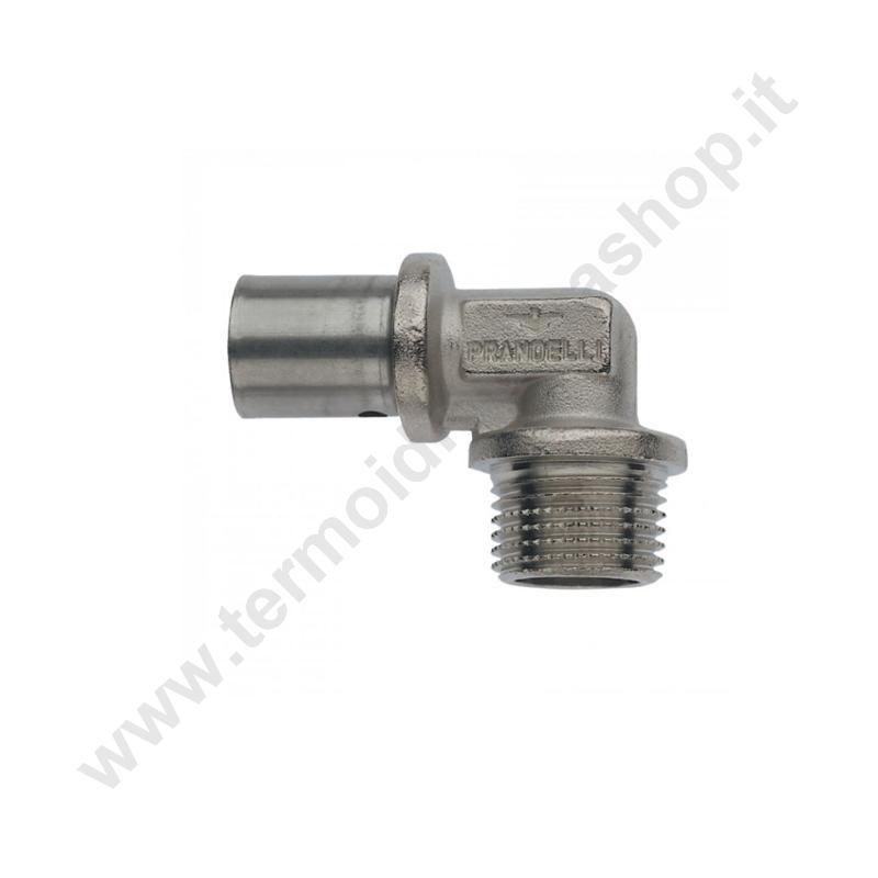 PRGM0320 - Pr Gomito Maschio A Pressare  1/2 × 20 × 2,50