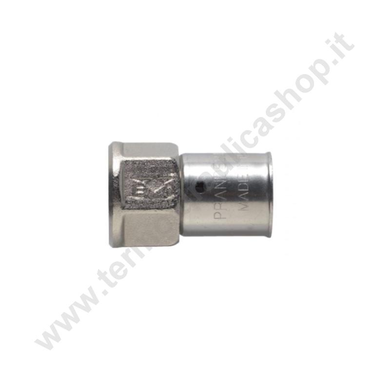 PRRF0316 - Pr Raccordo Femmina A Pressare  1/2 × 16 × 2,25