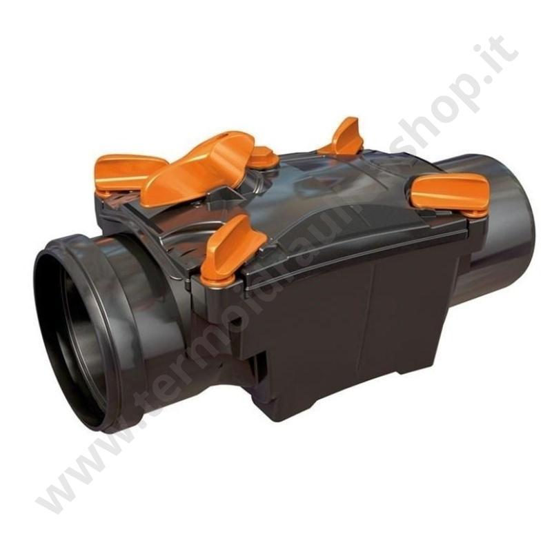 24PR125 - Redi Valvola Antiriflusso In Pvc Per Fogna  D. 125