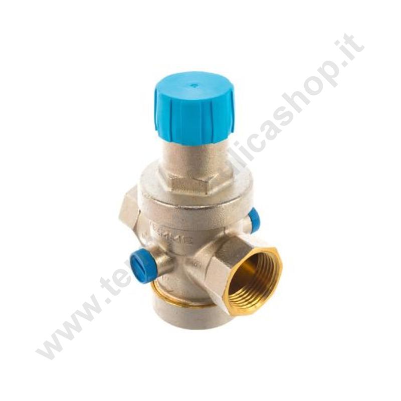 3180010 - Riduttore Di Pressione 3/4'  F/f Con Attacco Manometrico