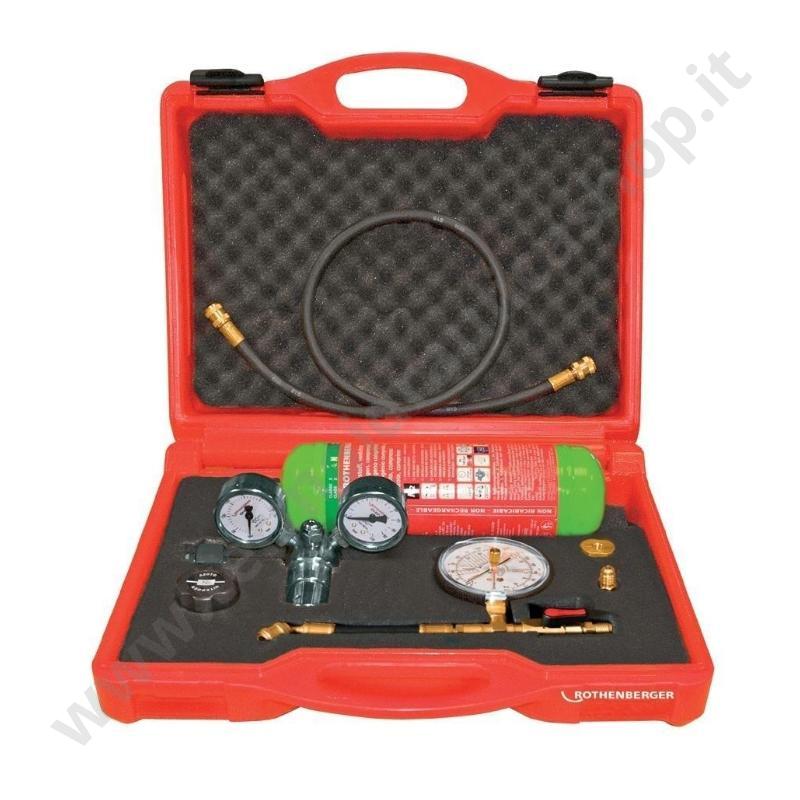 1000003386 - Rothenberger Kit Prova Impianti Ad Azoto Con 1 Bombola Da 1 Litro