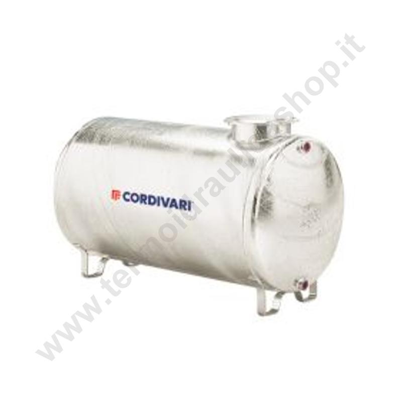 3701011010002 - Cordivari Serbatoio Inox Cilindrico Orizzontale Litri 500