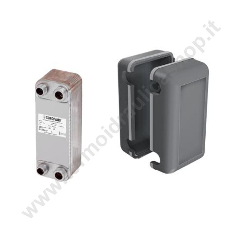 5250410011011 - Scambiatore A Piastre Inox Slb 15/40 Piastre Coibentato