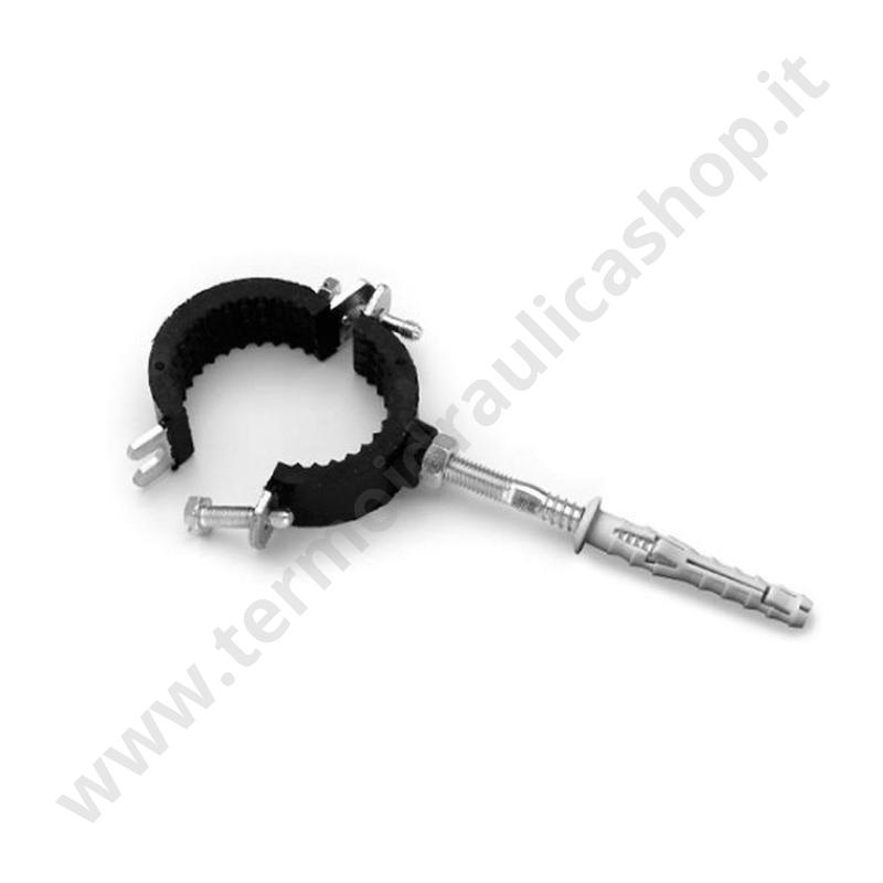 014162 - Staffa A Collare Con Tassello Con Guaina D.1/2''