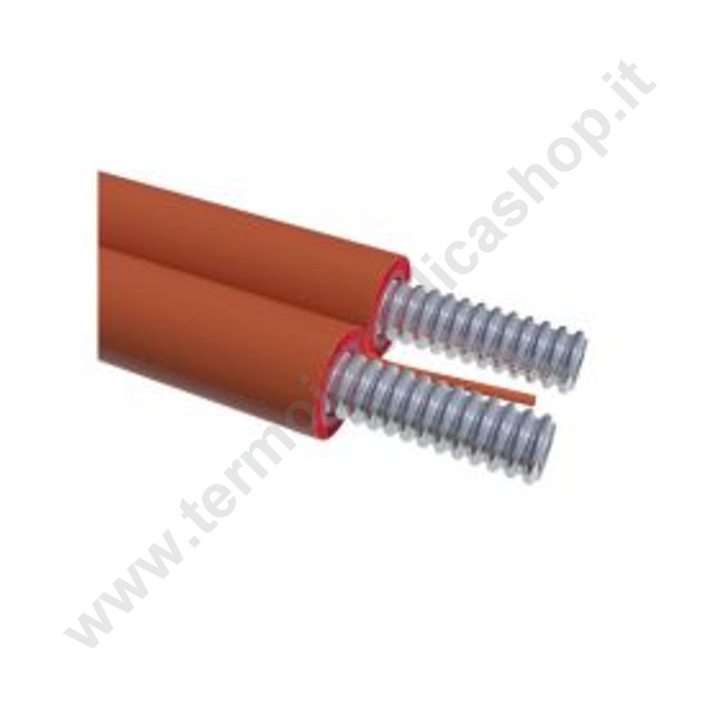 A01000108234 - Eurotis Tubo In Acciaio Per Impianti Solari Con Sonda Dn.20 1 - Rotolo Da 25 Metri