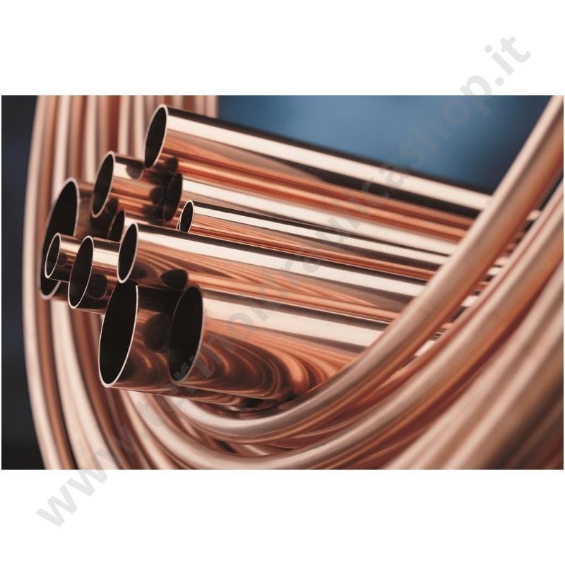 CUN16 - Tubo Rame Nudo In Rotolo Da 50 Metri Diametro 16×1