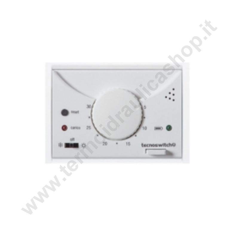 UM100BG - Tecno Switch Umidostato Da Incasso A Batteria