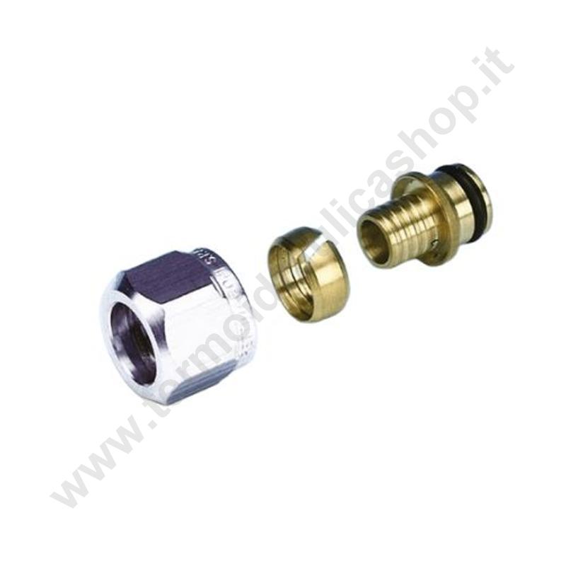 03077 - Adattatore Per Valvola Attacco Multistrato Diametro 14×2