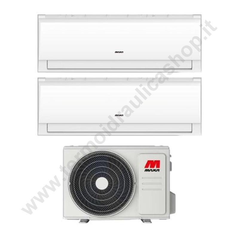 MADUAL0912LYS - Maxa Climatizzatore Dual Split Lys 9000+12000 Btu - Wifi