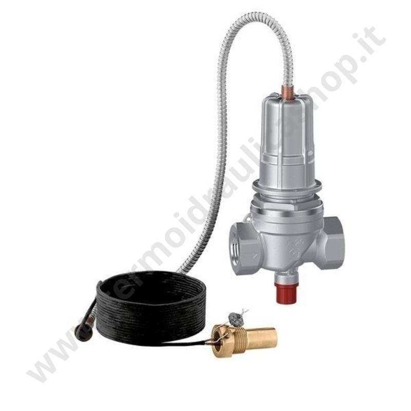 540040 - Caleffi Valvola Di Intercettazione Del Combustibile 1/2'' Omologata Inail Alluminio