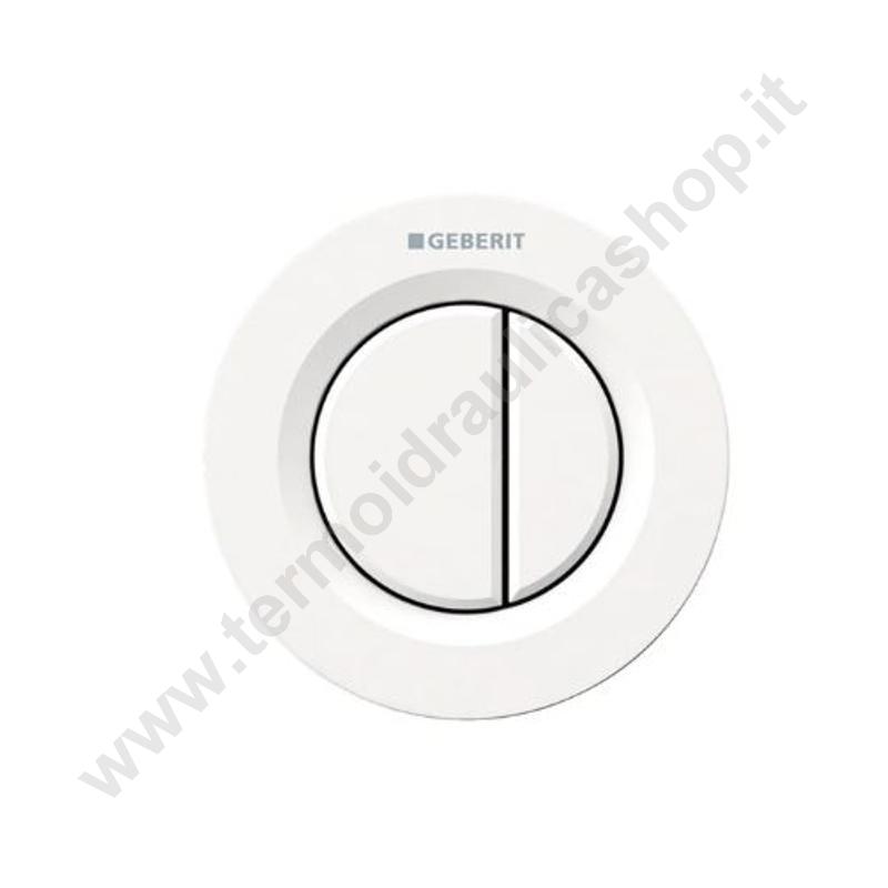 5012602 - Comando Pneumatico Doppio Tasto Versione Incasso Bianco