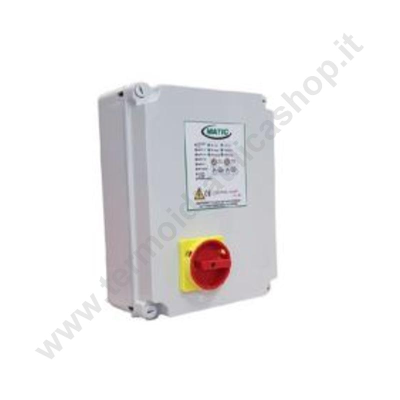 151023 - Matic Quadro Elettrico Multitensione 15amp Per Due Pompe