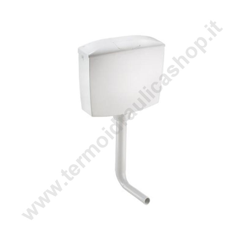 0407201 - Oli Cassetta Scarico A Zaino Smeraldo Con Rubinetto 1/2' E Doppio Pulsante