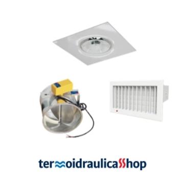 TRATTAMENTO ARIA: Tubi bocchette serrande