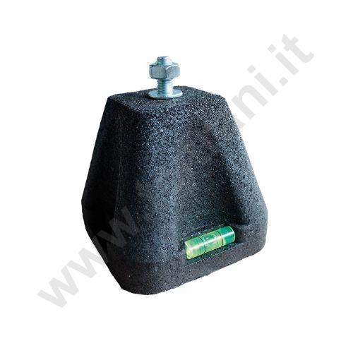 117533 - SUPPORTO A PAVIMENTO ANTIVIBRANTE 10x10 PER UNITA' ESTERNA - SINGOLO