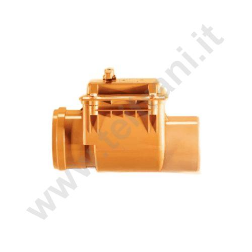 24PR200 - REDI VALVOLA ANTIRIFLUSSO IN PVC PER FOGNA  D. 200 1 PIATTELLO