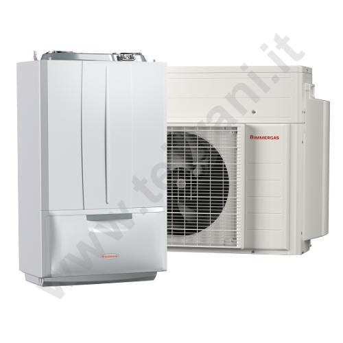 3030698 - IMMERGAS POMPA DI CALORE IBRIDA ARIA/ACQUA DC INVERTER R32 MODELLO VICTRIX HYBRID METANO