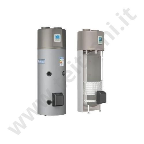 3180162330106 - CORDIVARI SCALDACQUA A POMPA DI CALORE BOLLYTERM HP NET LITRI 200 CON COIBENTAZIONE RIGIDA