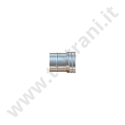 3305055313360 - RACCORDO DA TUBO RIGIDO A FLESSIBILE IN ACCIAIO INOX  180×180MM