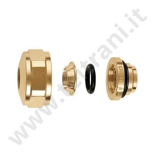 347514 - CALEFFI RACCORDO MECCANICO PER TUBI IN RAME 3/4''×14 MM