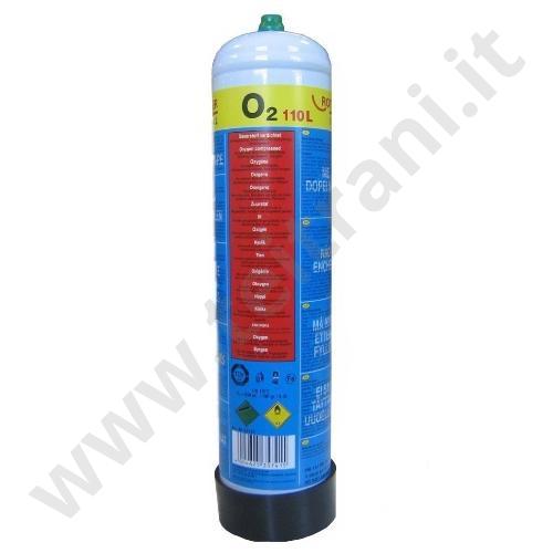 35741 - ROTHENBERGER BOMBOLA OSSIGENO 1 LITRO PER CANNELLO MODELLO ROXY KIT 120