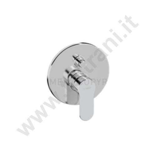 411650401 - TIEMME MISCELATORE DOCCIA/VASCA DA INCASSO CON DEVIATORE CROMATO