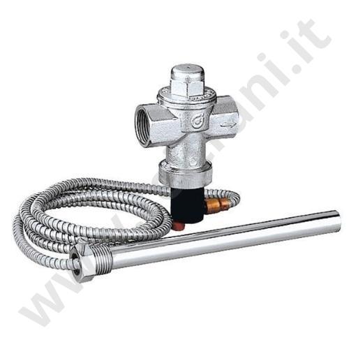 543513 - CALEFFI VALVOLA DI SCARICO TERMICO SENZA REINTEGRO PER BIOMASSA 3/4''