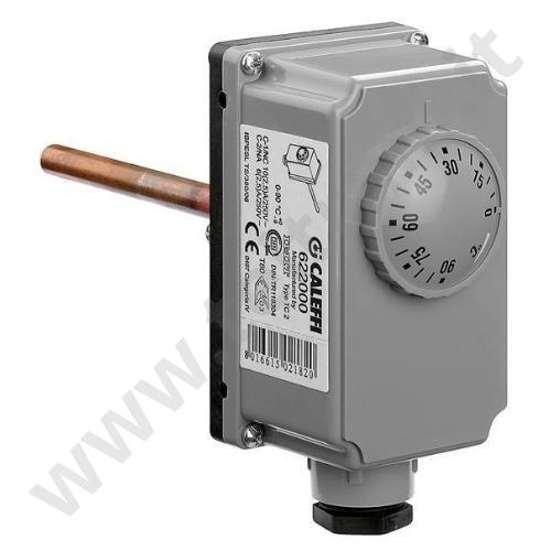 622000 - CALEFFI TERMOSTATO AD IMMERSIONE REGOLABILE 0-90°