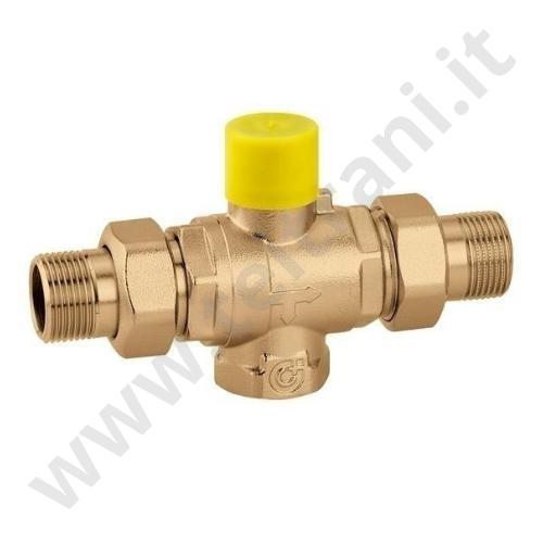 648060 - CALEFFI VALVOLA DI ZONA A SFERA A TRE VIE 1''