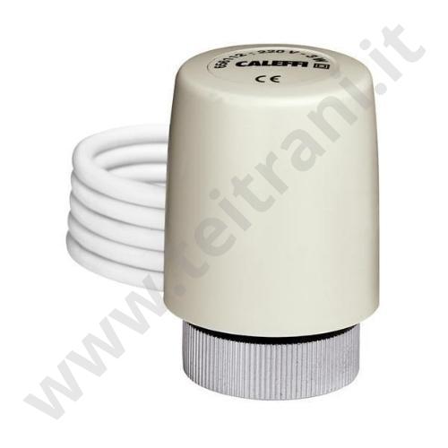 656112 - CALEFFI COMANDO ELETTROTERMICO 220v CON MICROINTERRUTTORE AUSILIARIO