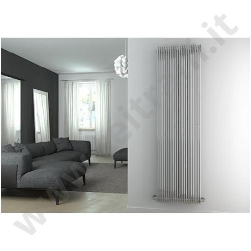 GIADALUCIDO - RADIATORE CORDIVARI MODELLO GIADA INOX LUCIDO - DISPONIBILE IN DIVERSE ALTEZZE E LARGHEZZE - IN BASE ALL'AMBIENTE