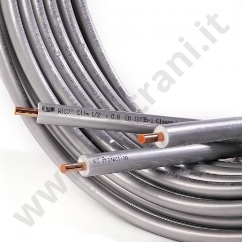 KMECUF1587 - TUBO IN RAME RIVESTITO IN ROTOLO DA 25 METRI SERIE SMISOL CLIM PLATINUM PER CONDIZIONAMENTO 5/8'' DIAMETRO 15,87×1