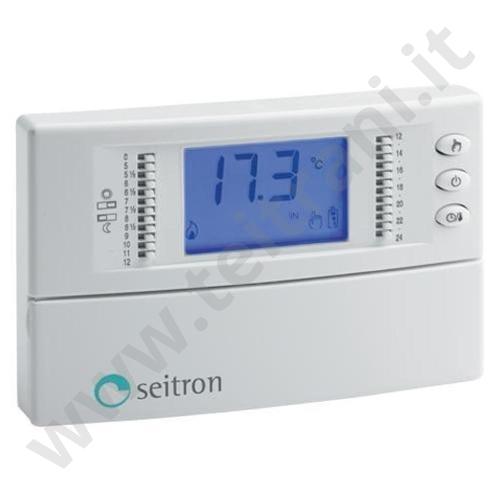 TCD01B - CRONOTERMOSTATO GIORNALIERO MODELLO FREETIME PLUS A DOPPIA TEMPERATURA