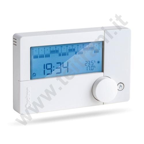 TCD02B2 - CRONOTERMOSTATO GIORNALIERO MODELLO FREETIME EVO A DOPPIA TEMPERATURA