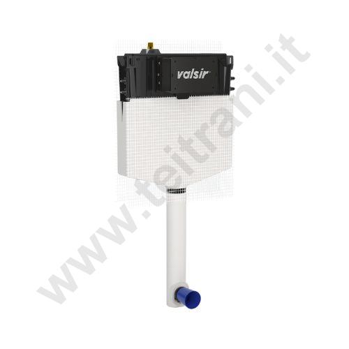 VS0858002 - VALSIR CASSETTA DI SCARICO INCASSO 'TROPEA S'