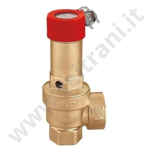 527660 - CALEFFI VALVOLA DI SICUREZZA 1''×6 BAR OMOLOGATA INAIL