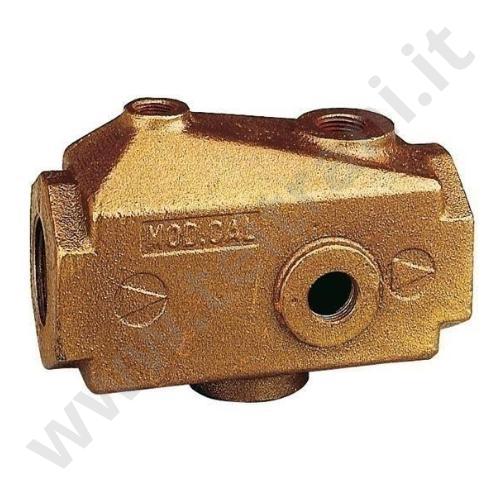 547080 - CALEFFI SEPARATORE D'ARIA CON ATTACCHI FILETTATI  D. 1 1/2''
