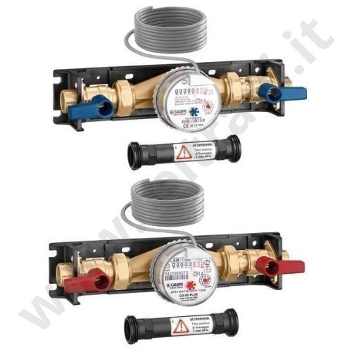 700050 - CALEFFI KIT STACCO ACQUA CALDA SANITARIA A LETTURA LOCALE D. 3/4''