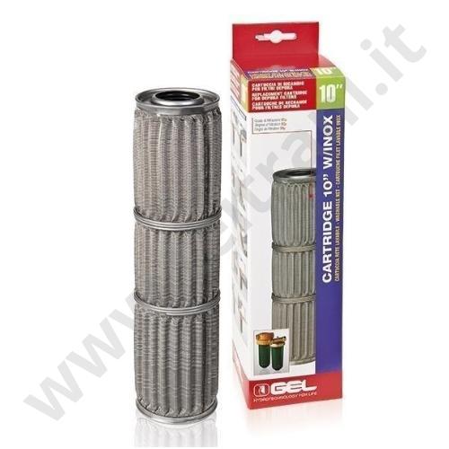 0271740 - GEL CARTUCCIA A RETE INOX 10'' PER FILTRO DEPURA 1000