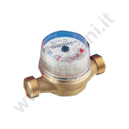 01622 - CONTATORE PER ACQUA CALDA QUADRANTE ASCIUTTO 1/2 - SERIE USC - 8/15