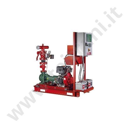 60173190 - DAB GRUPPO ANTINCENDIO 1 KDN 32-200/219.11 MD UNI EN 12845 COMPACT CON MOTOPOMPA DIESEL