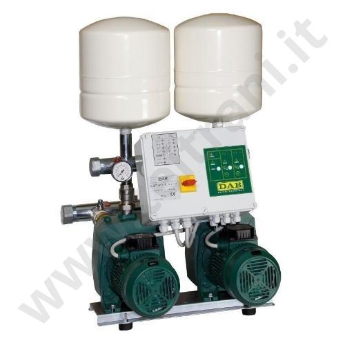 500121140 - DAB GRUPPO AUTOCLAVE CON DUE POMPE MODELLO 2 JET 102M A SCAMBIO AUTOMATICO HP. 1 + 1 220v