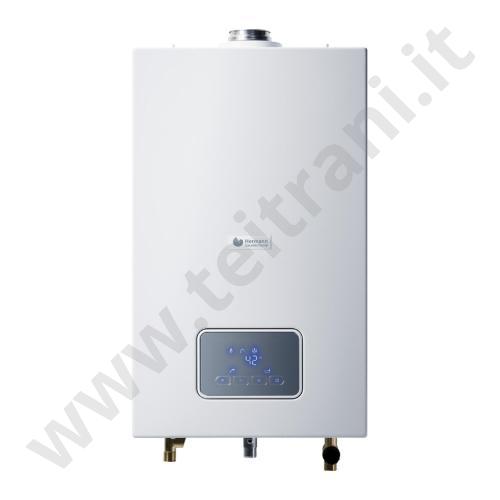 0010023424 - HERMANN SAUNIER DUVAL SCALDABAGNO MURALE A GAS METANO MODELLO OPALIA F12 LOW NOX A CAMERA STAGNA 12 LITRI/MIN.
