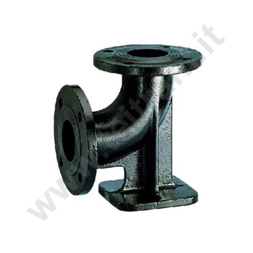 053141 - GOMITO A PIEDE FLANGIATO PER IDRANTE SOTTOSUOLO E SOPRASUOLO  DN. 70