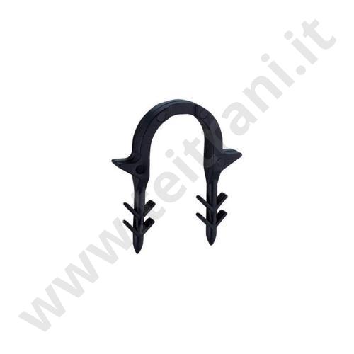 17TCLIPONTE - CLIPS A PONTE L 75 MM. PER PANNELLI CONFEZIONE DA 100 PEZZI
