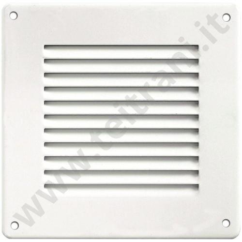 GL4014RB - GRIGLIA IN LAMIERA BIANCA CON RETE D.440×140